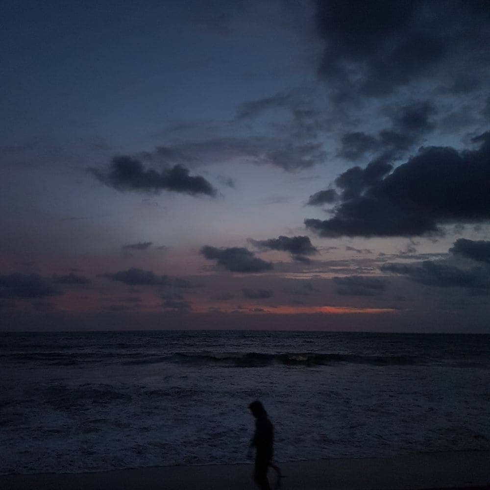 berawa beach sunset