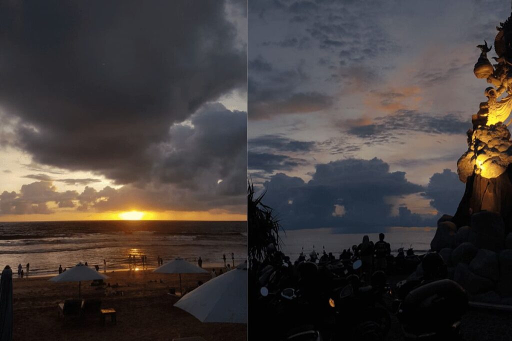발리 노을 명소 추천 - Batu Belig Beach