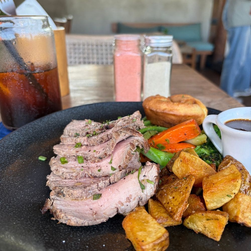 food promotion dish at NOAH Cafe