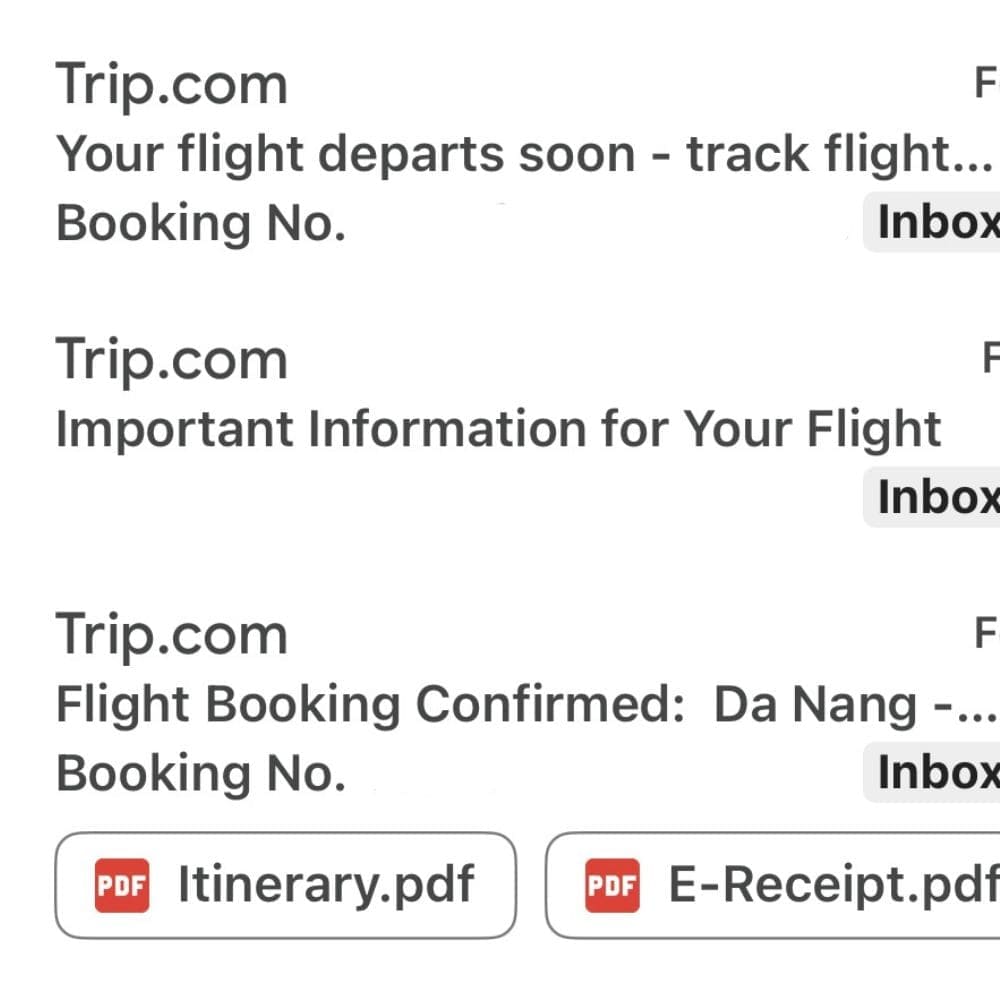 danang-airport-vietnam-airlines-domestic-review-1 다낭 공항 베트남항공 국내선 이용 후기 - 드립닷컴 항공권 관련 업데이트 메일 스크린 샷