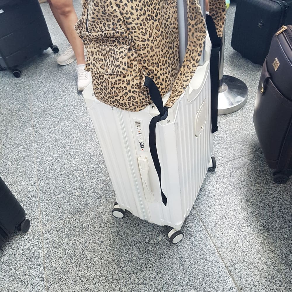 다낭 공항 베트남항공 국내선 이용 후기 - 다낭 공항 보안 검색대 풍경