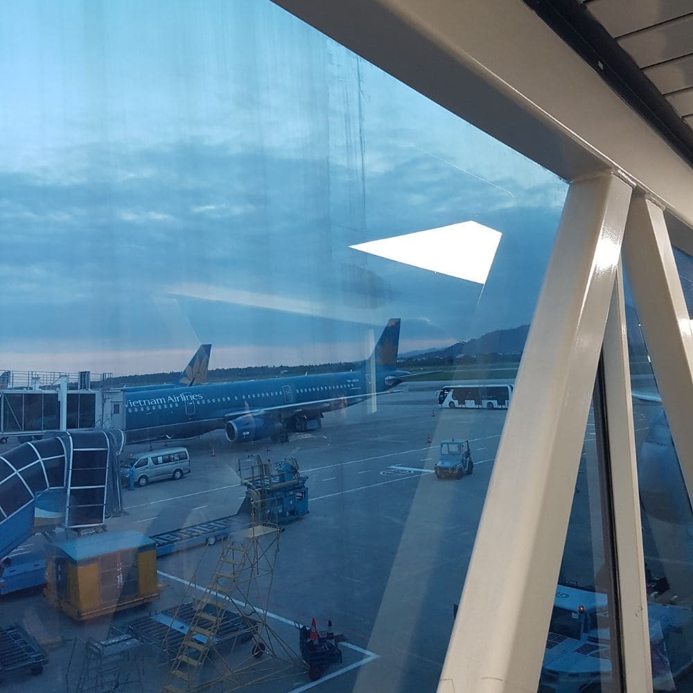다낭 공항 베트남항공 국내선 이용 후기 - 다낭 공항 풍경