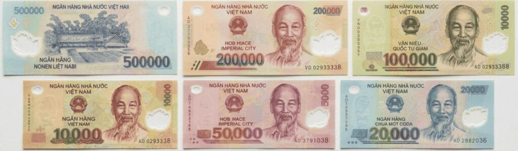 다낭 환전 정보 가이드 - 베트남 동 화폐 이미지