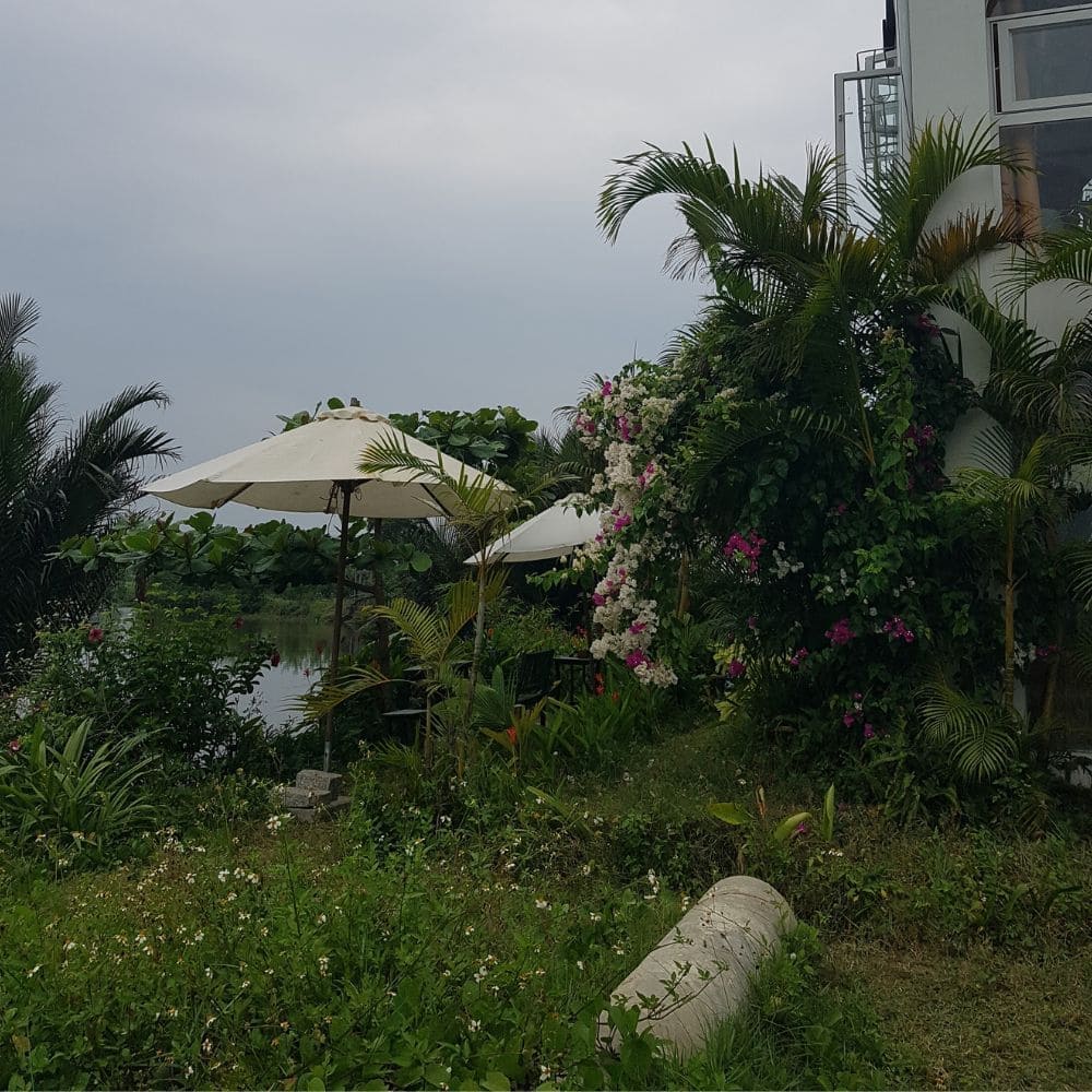 다낭 호이안 카페 추천 - MISS HOI AN 카페 외부 풍경