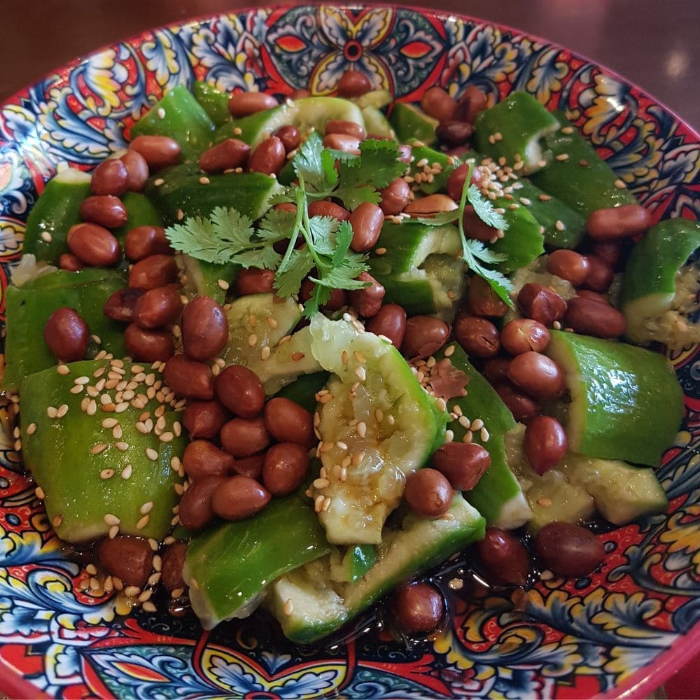호이안 맛집 추천 - Zhong Hua Lou 레스토랑 오이땅콩샐러드