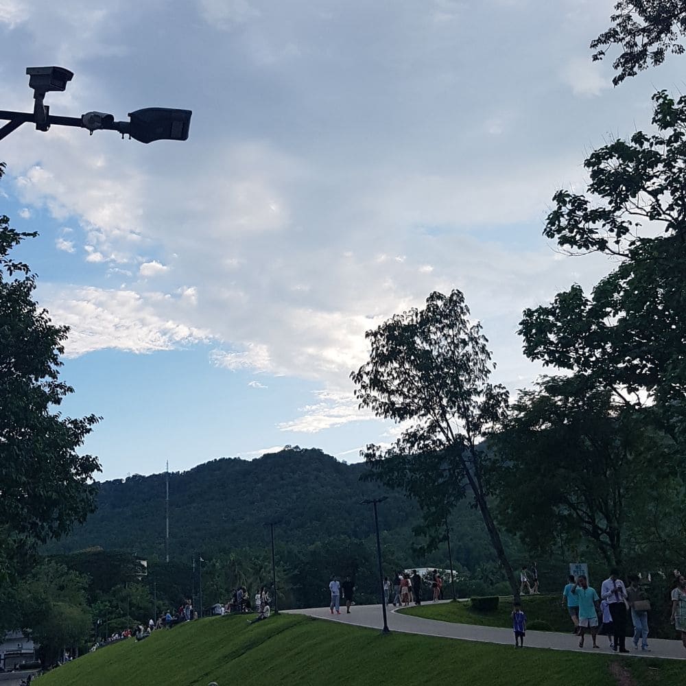 치앙마이 러닝 코스 추천 - 앙 깨우 풍경
