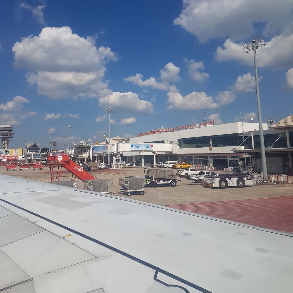 치앙마이 여행 준비물, 출국 체크리스트 - 치앙마이 공항 풍경