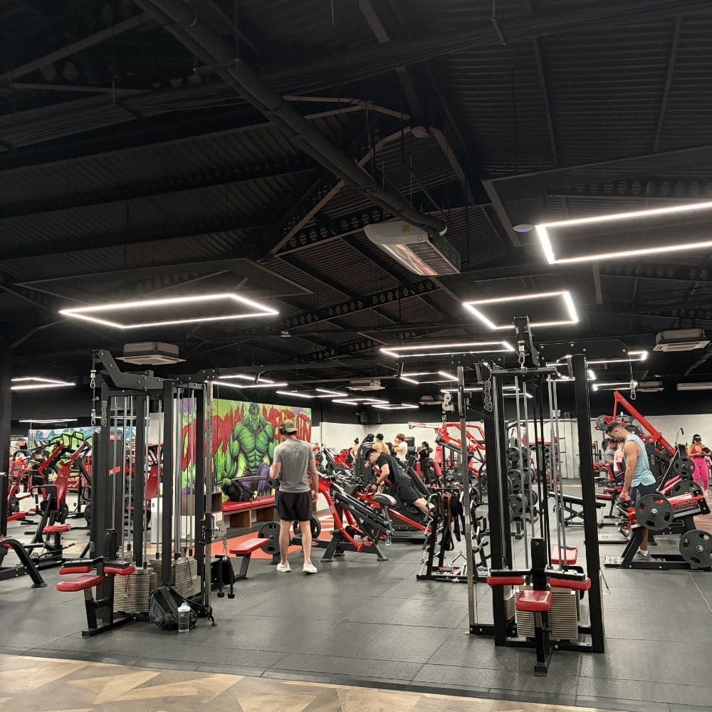 발리 짱구 헬스장 추천 - OBSIDIAN GYM BALI 헬스장 내부